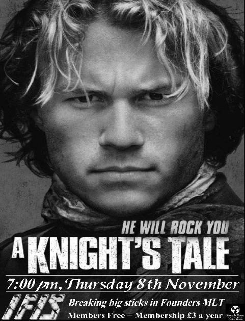 IFIS poster for A Knight's Tale