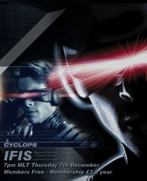 IFIS X-Men Poster - Cyclops
